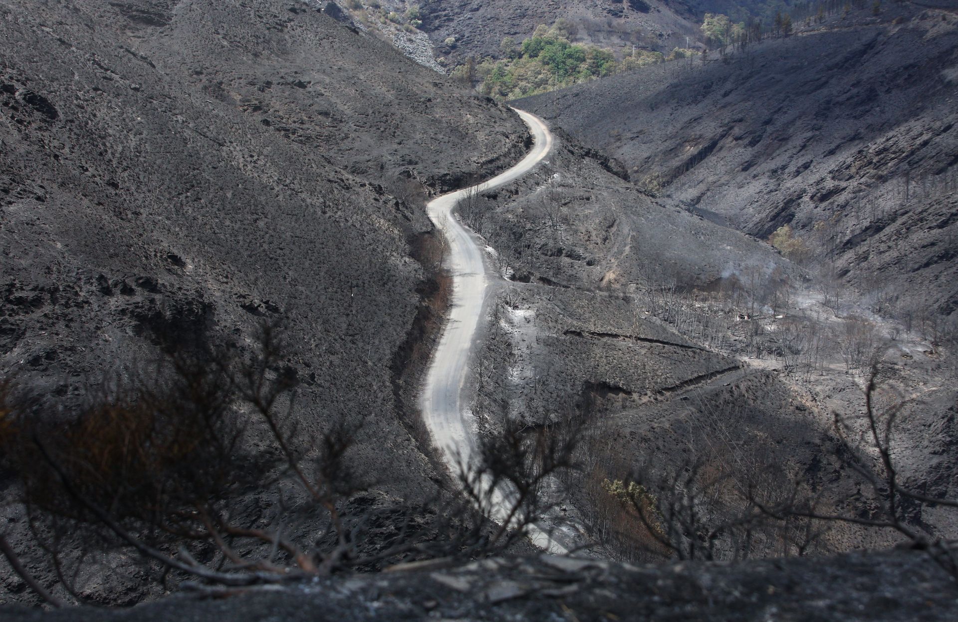 Las imágenes del rastro del fuego en Castilla y León