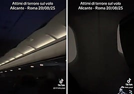 Pánico en un vuelo de Alicante a Roma: aterriza de emergencia en Bolonia debido a las turbulencias por mal tiempo