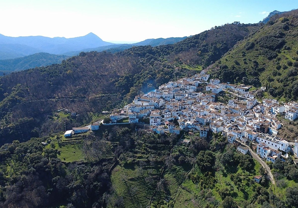 Benalauría, en Málaga.
