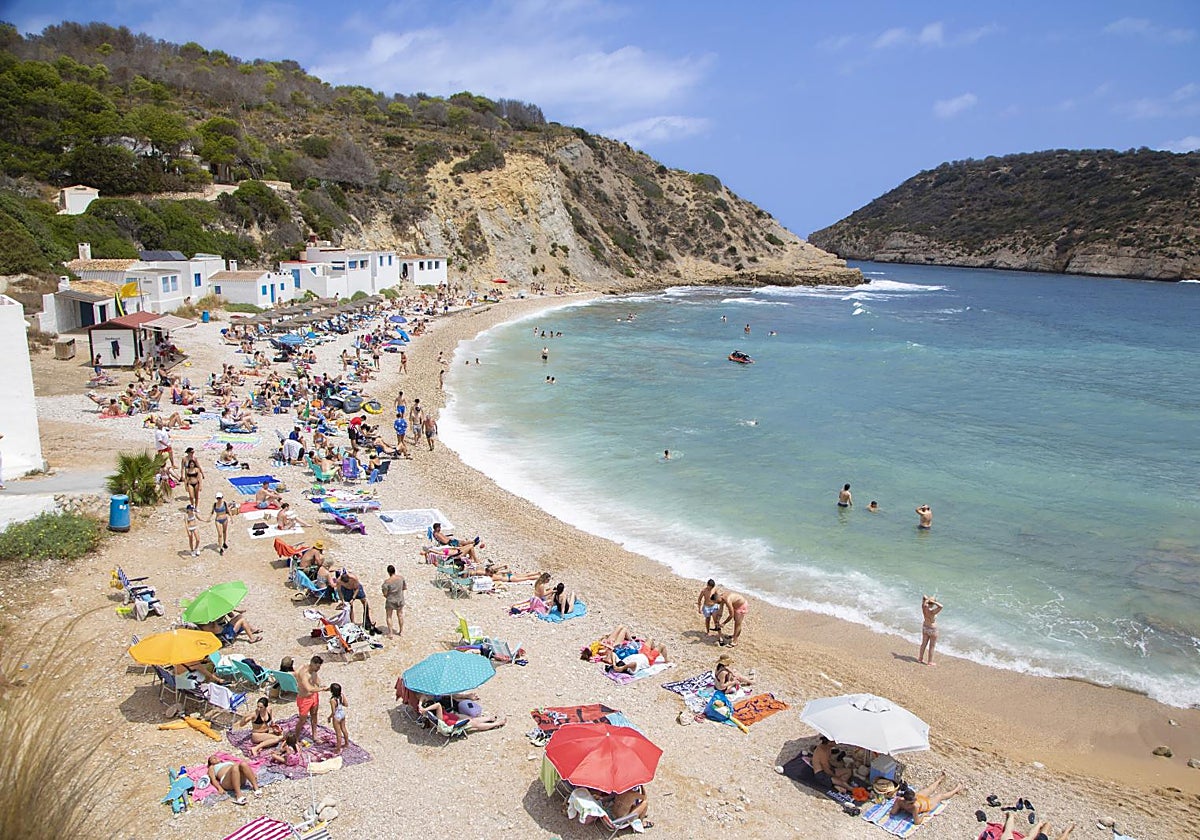 Imagen de archivo de la cala Portitxol