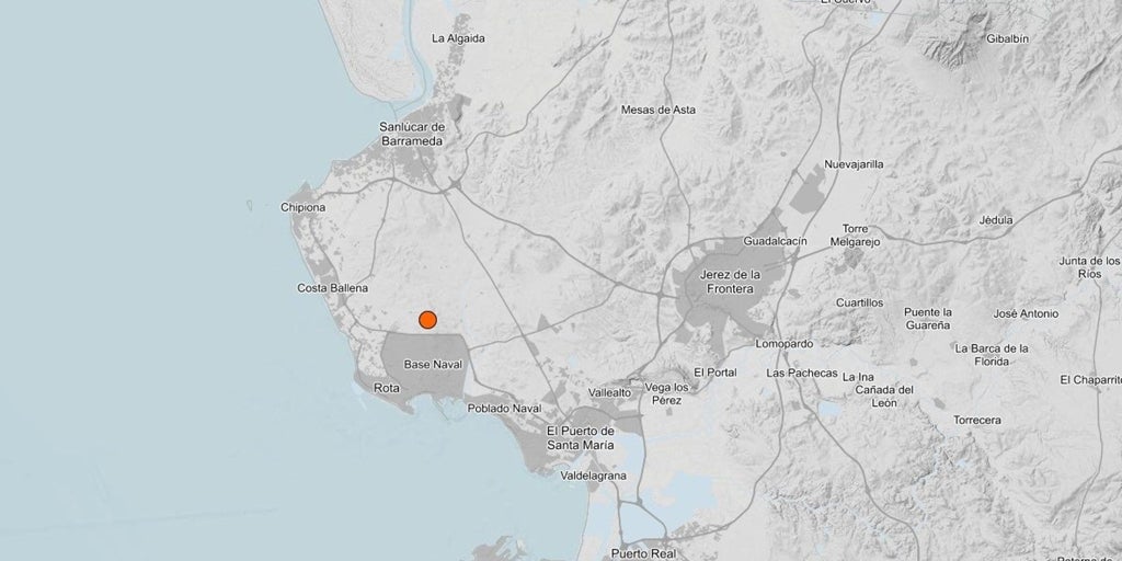Un terremoto con epicentro en Rota se deja notar en la provincia de Cádiz