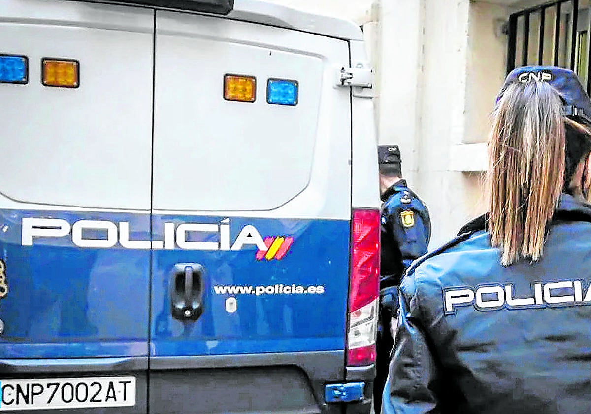 Imagen de un operativo de la Policía Nacional