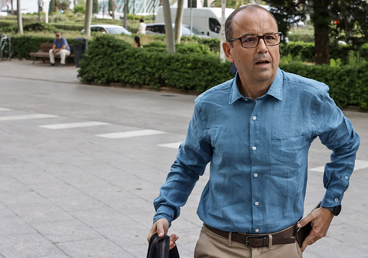 Imagen de archivo del jefe de Climatología de Aemet en la Comunidad Valenciana, José Ángel Núñez