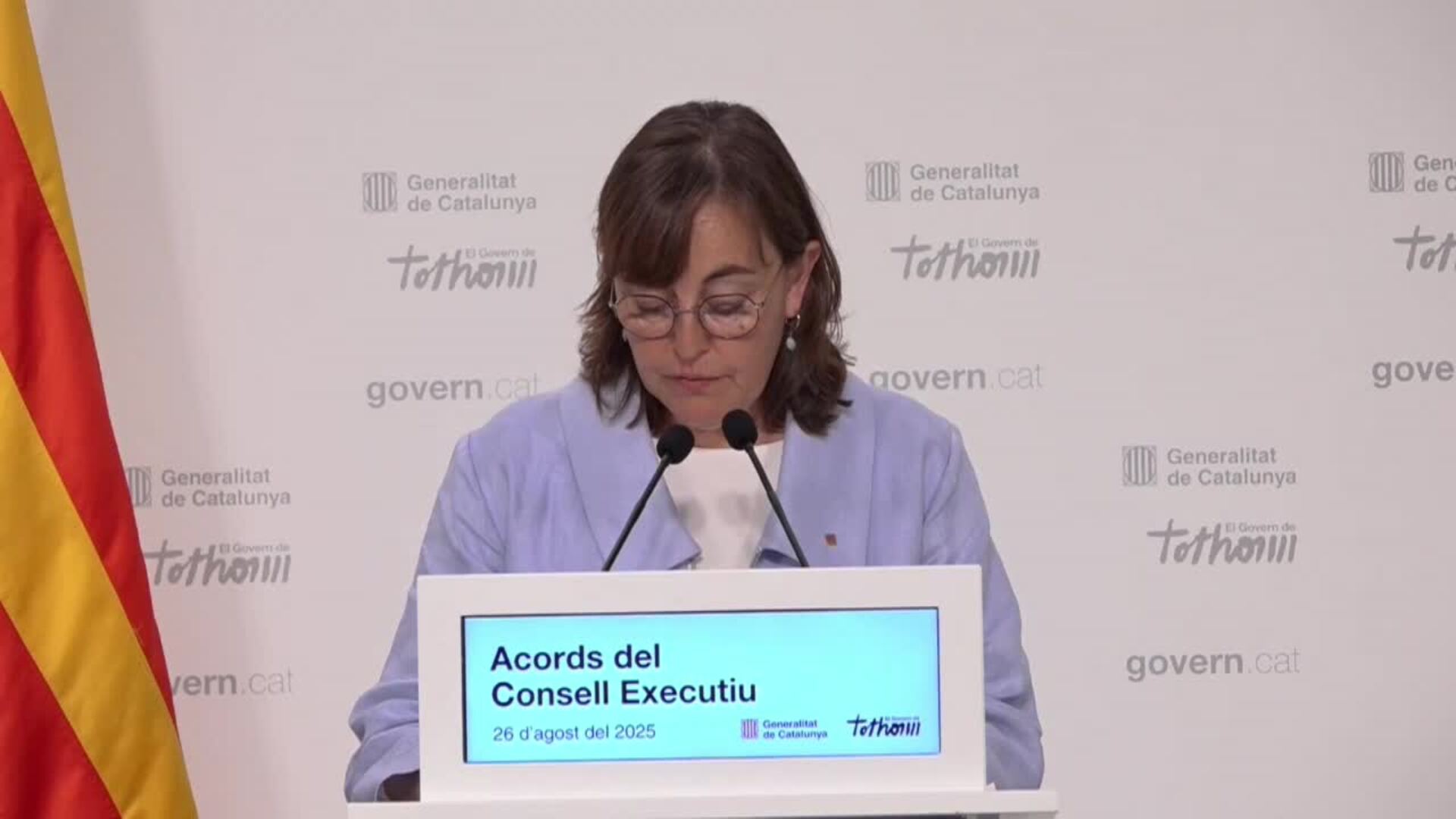 El Govern celebra que el PSOE solicite que no haya pleno en el Congreso en la Diada