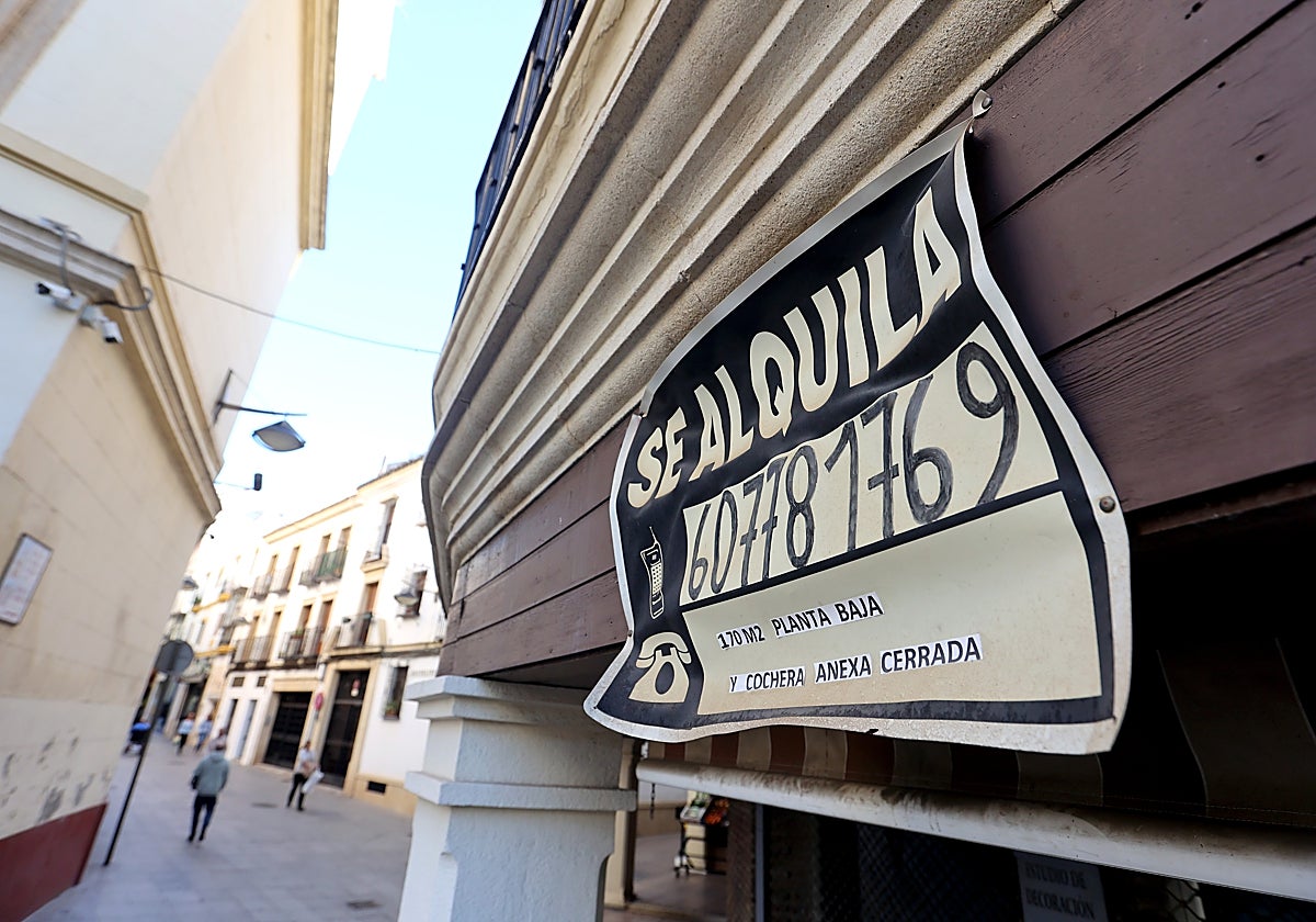 Imagen de archivo de una vivienda en alquiler en el Centro