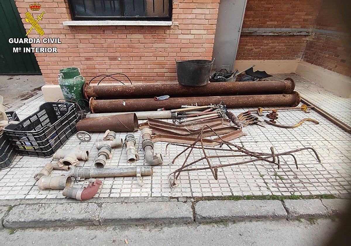 Dos detenidos por robar en explotaciones agrícolas de Daimiel