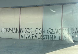 El alcalde de Castrillo Mota de Judíos (Burgos) condena pinturas antisemitas aparecidas en el pueblo