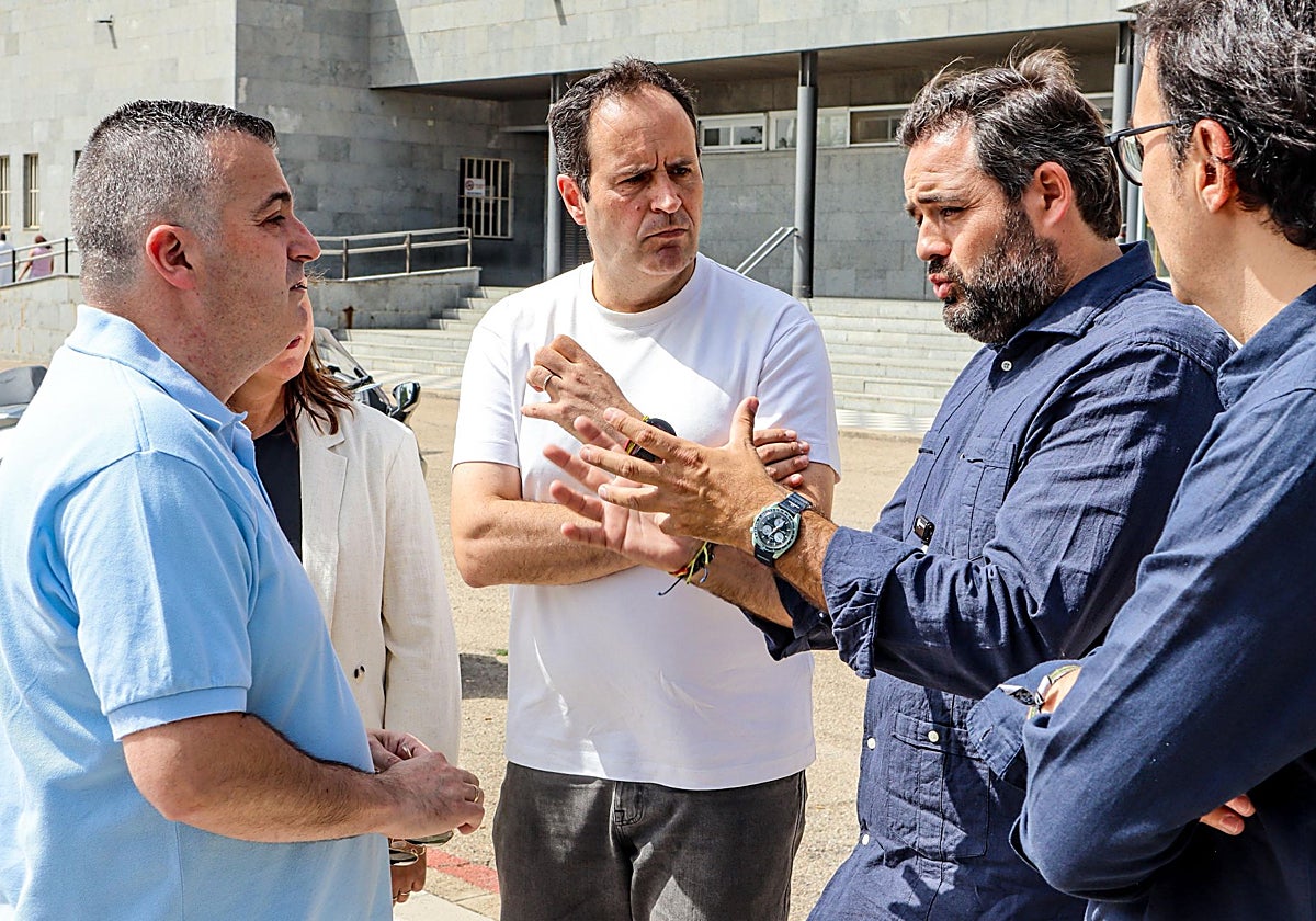 Paco Núñez ha acudido al Hospital Virgen de la Luz de Cuenca