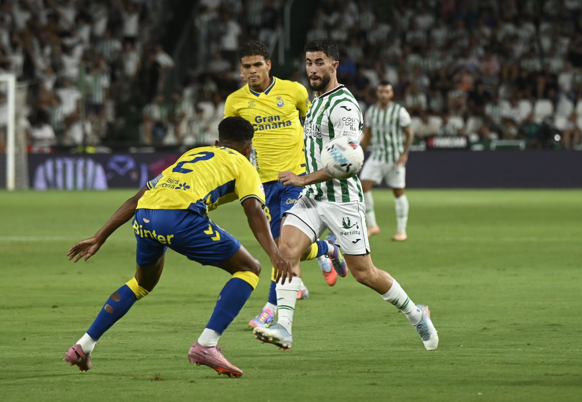 La dolorosa derrota del Córdoba ante Las Palmas, en imágenes