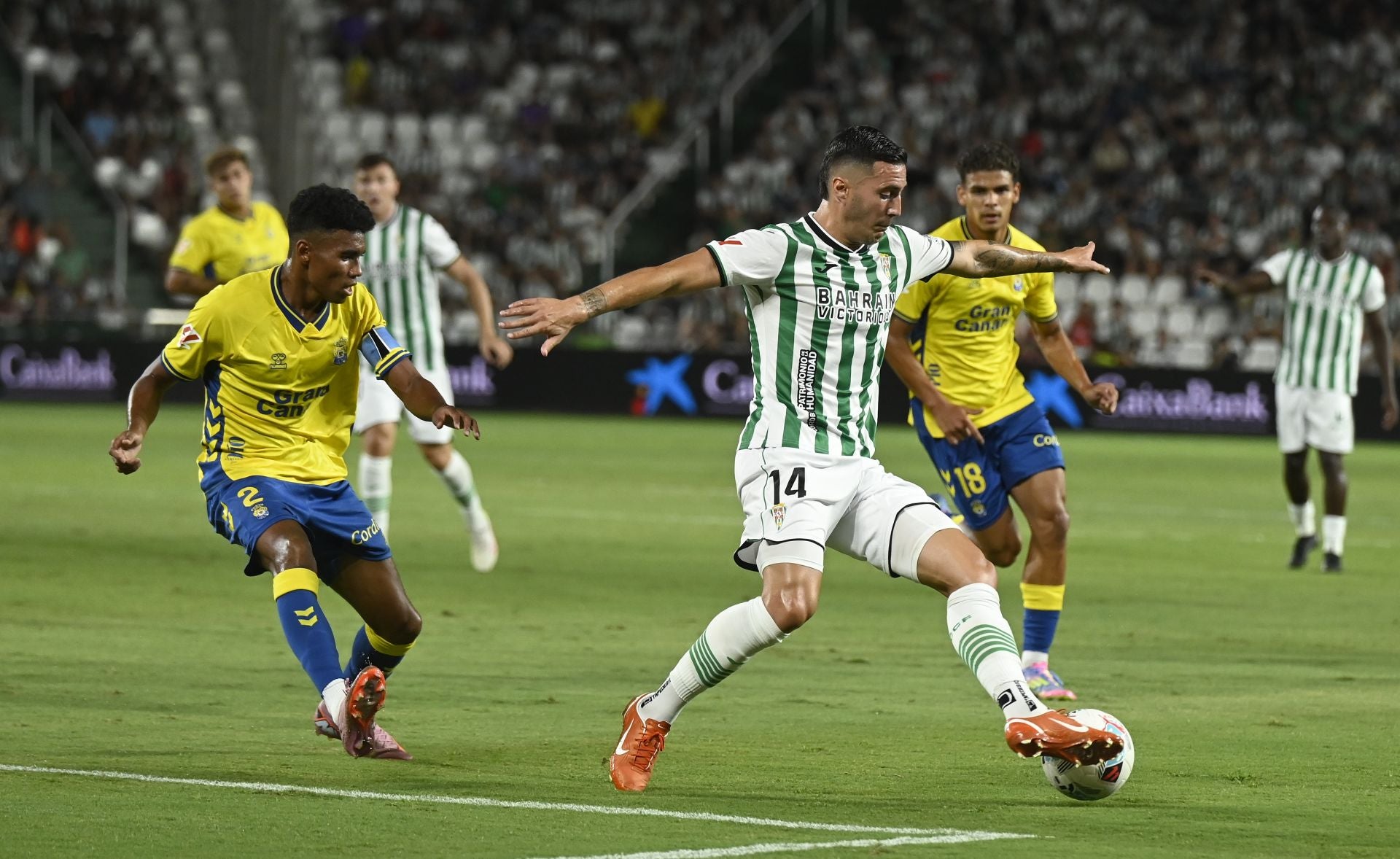 La dolorosa derrota del Córdoba ante Las Palmas, en imágenes