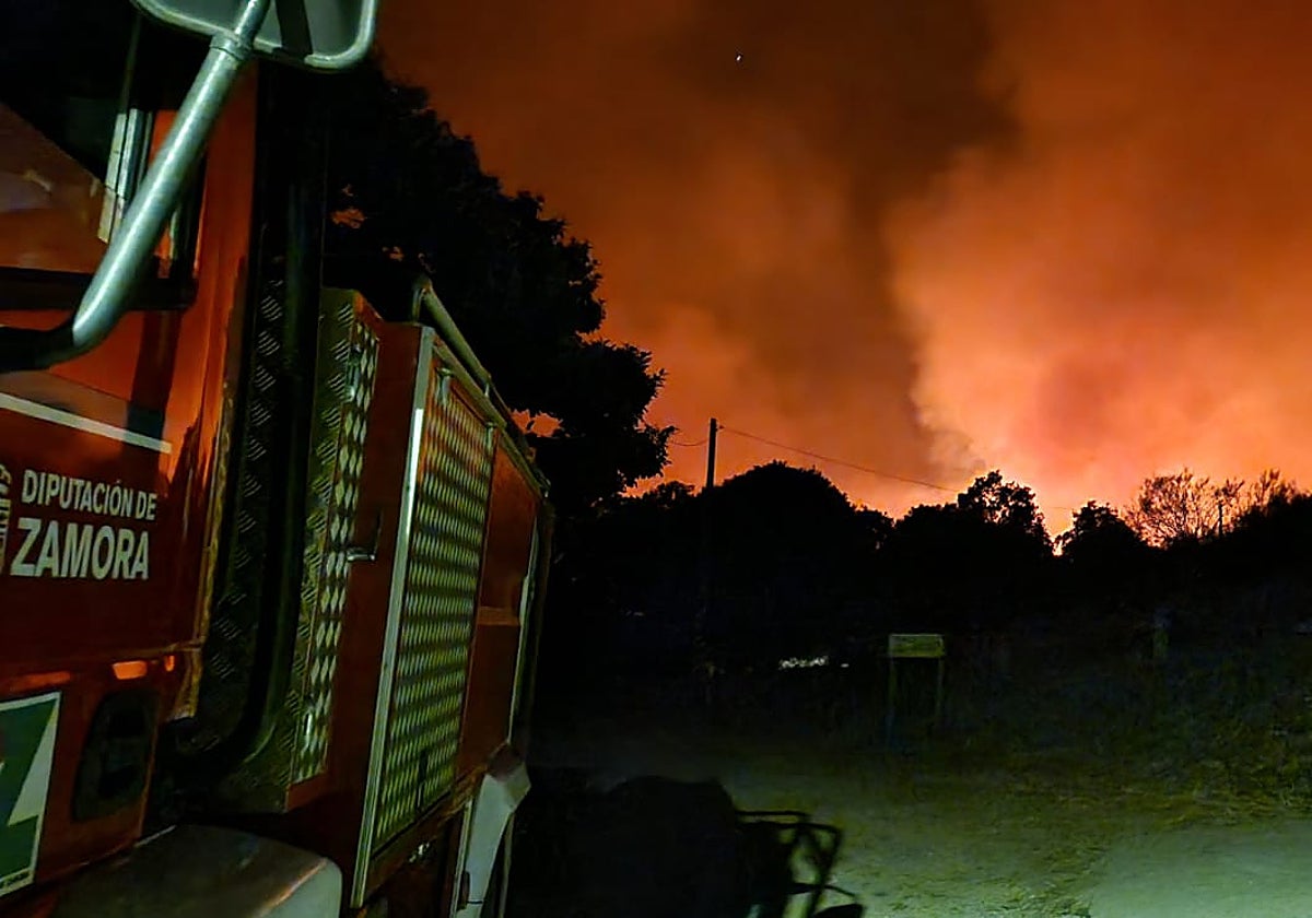 Incendio de Porto-La Baña