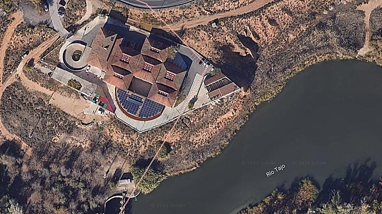 Vista satélite de la zona que se habilitará como embarcadero deportivo