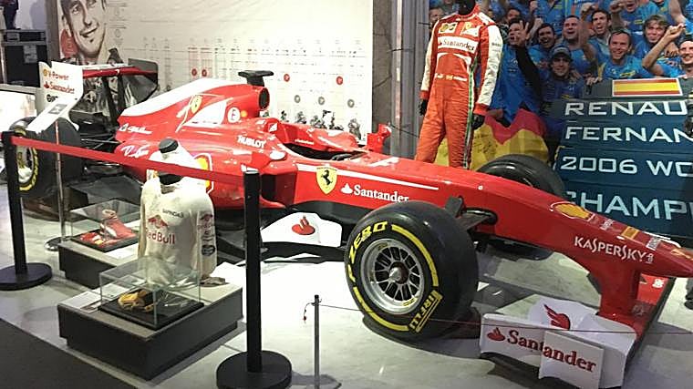 El ferrari de Fórmula 1 con el que Sebastian Vettel ganó en Australia en 2017