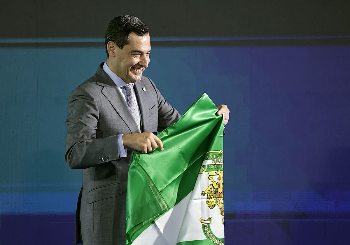 Juanma Moreno, presidente de la Junta de Andalucía.