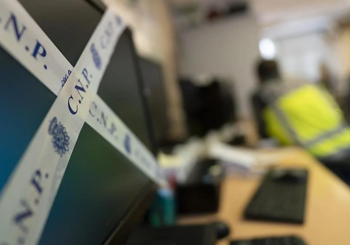 Imagen de archivo de las unidades contra la pornografía infantil de la Policía Nacional