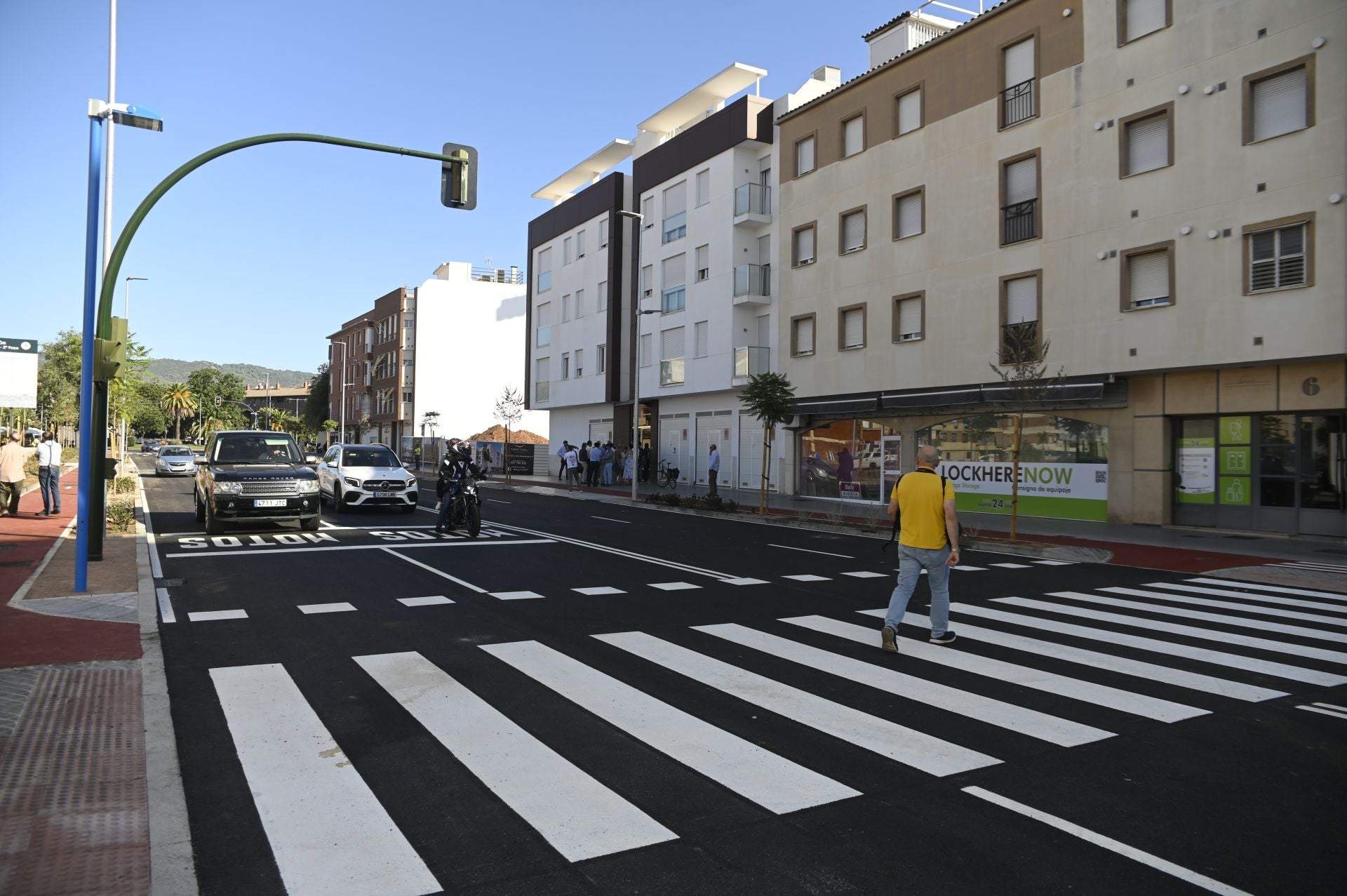 La inauguración de la fase final de la avenida de Trassierra de Córdoba, en imágenes
