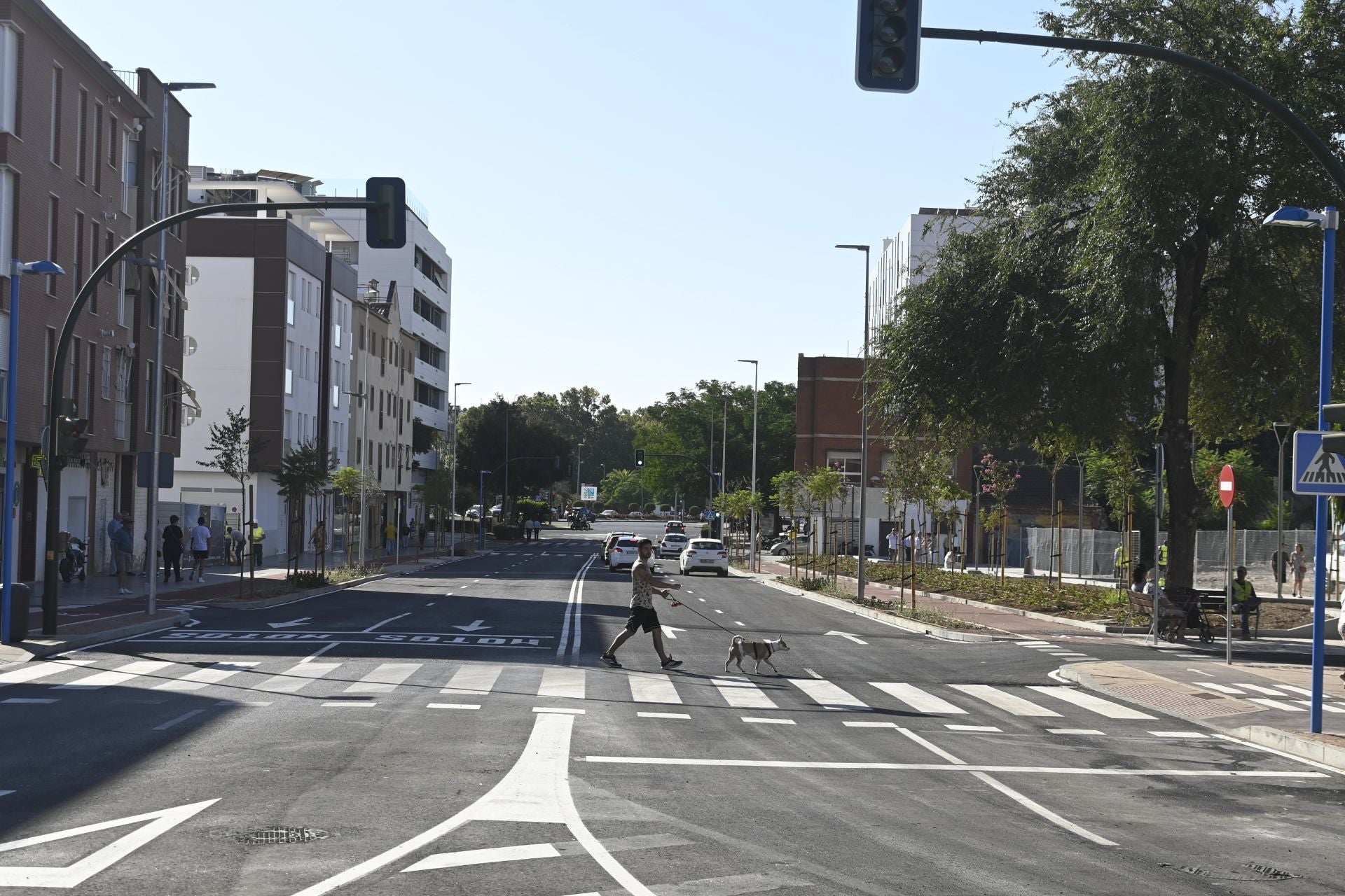 La inauguración de la fase final de la avenida de Trassierra de Córdoba, en imágenes