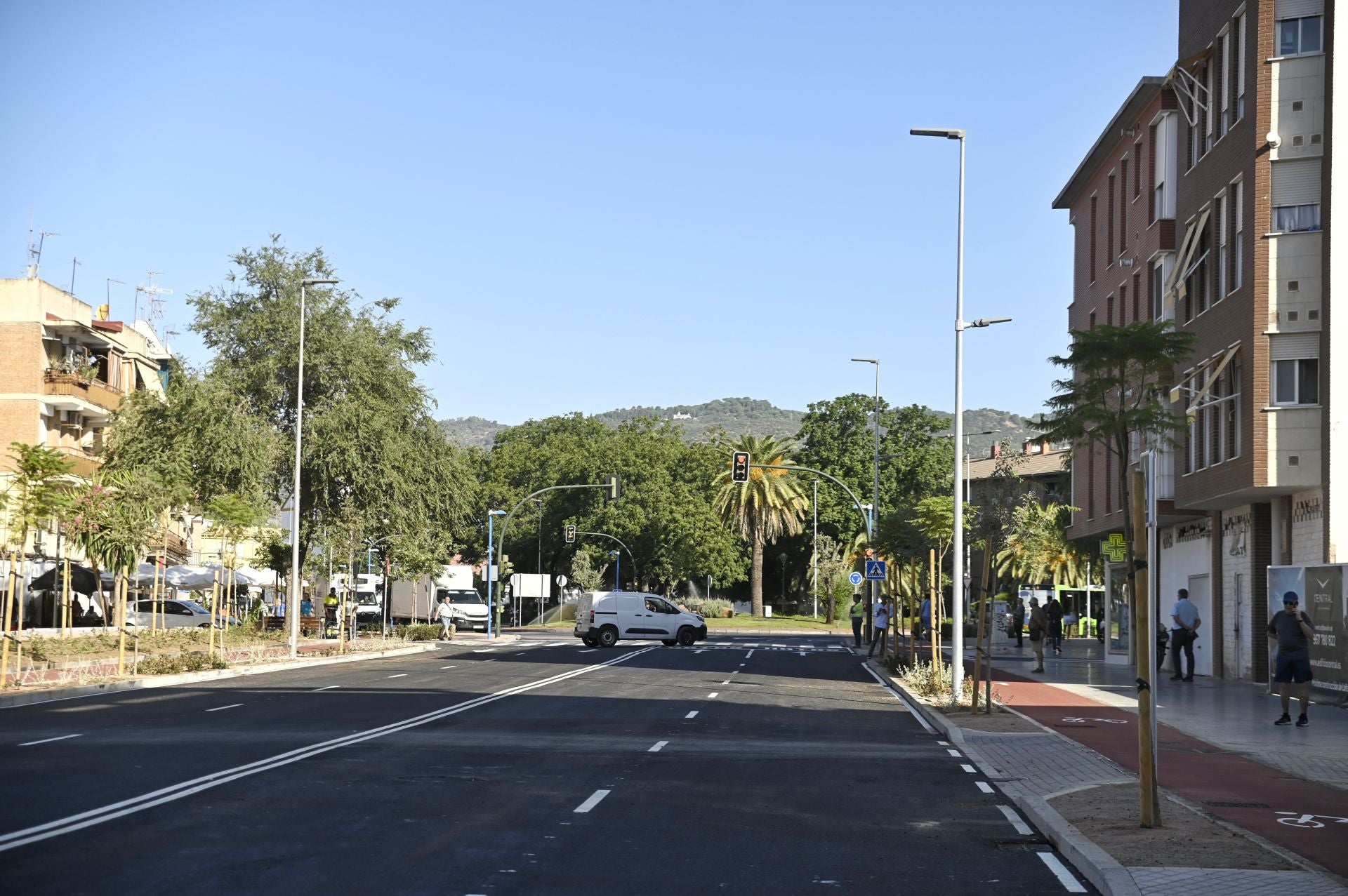 La inauguración de la fase final de la avenida de Trassierra de Córdoba, en imágenes