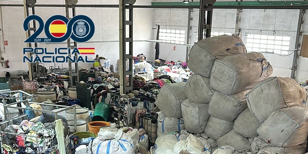 Trece detenidos que suplantaban a una fundación para robar en contenedores de ropa donada en tres provincias