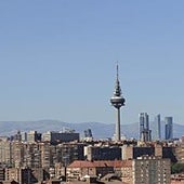 Ese azul sobre Madrid