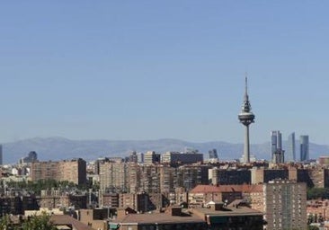 Ese azul sobre Madrid