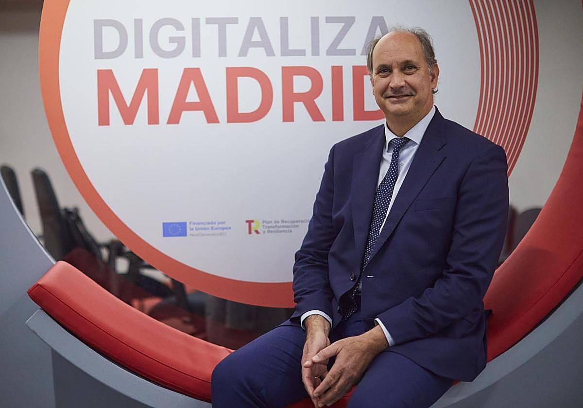 El consejero de Digitalización, Miguel López Valverde