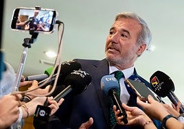 Azcón: «No barajo otro escenario que el de aprobar los presupuestos para 2026» con cifras récord