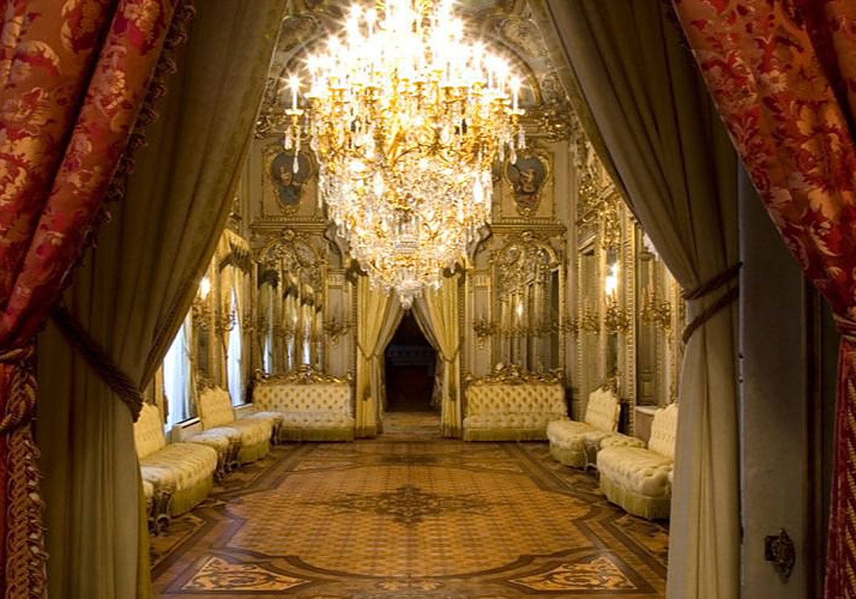 Una estancia del Palacio de Fernán Núñez