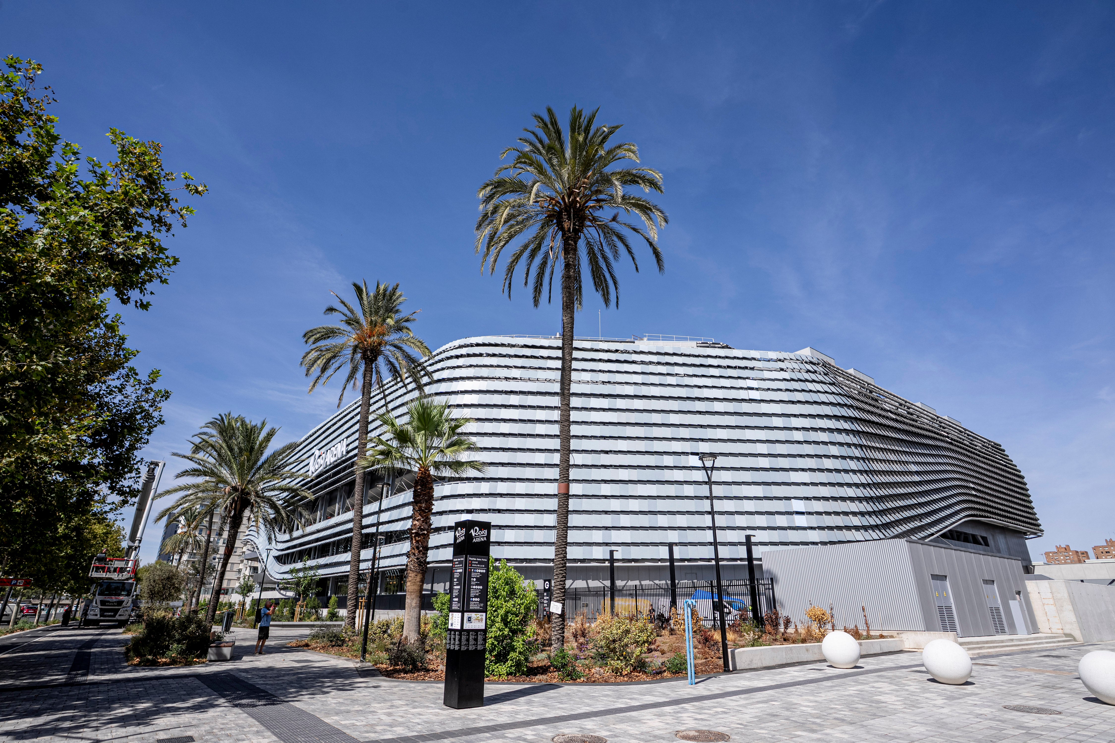 Vista completa del Roig Arena.