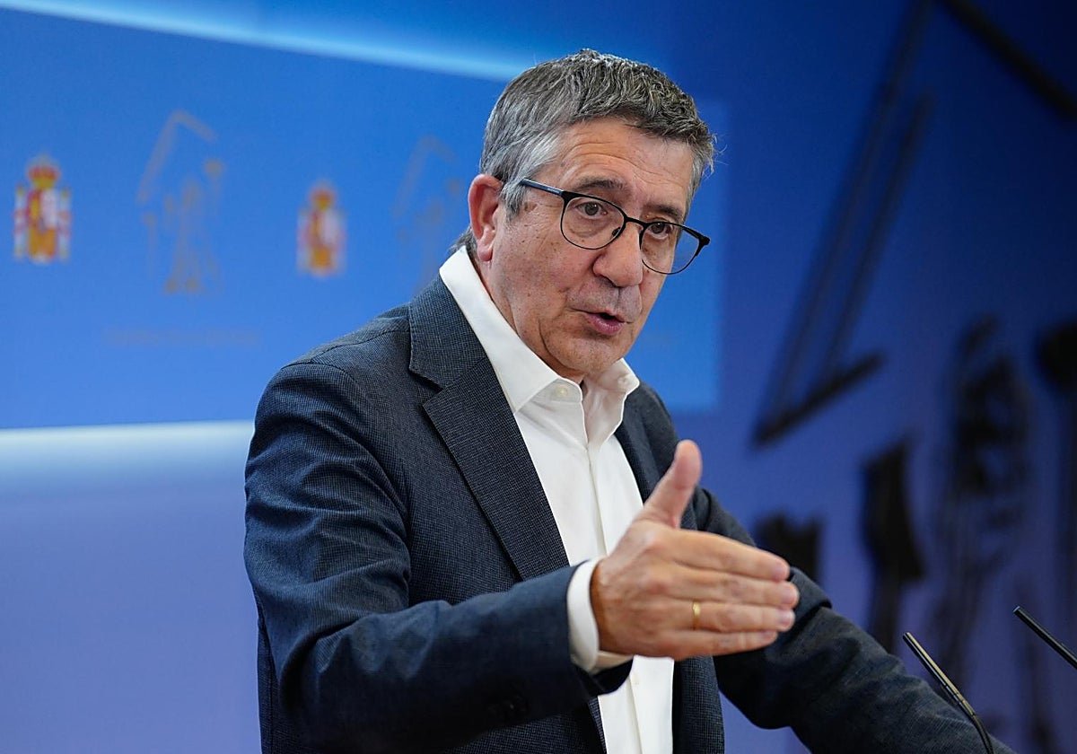 Patxi López ahonda en las críticas de Sánchez a los jueces: «Los magistrados no son seres de luz»