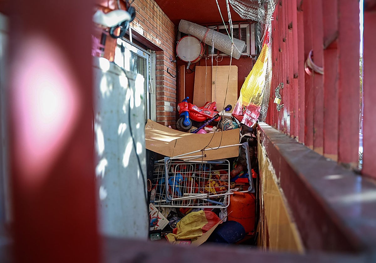Interior de la vivienda donde han ocurrido los hechos