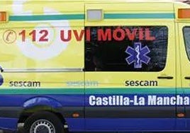 Herida una motorista de 17 años tras salirse de la vía y chocar contra el quitamiedos en la A-42 en Toledo