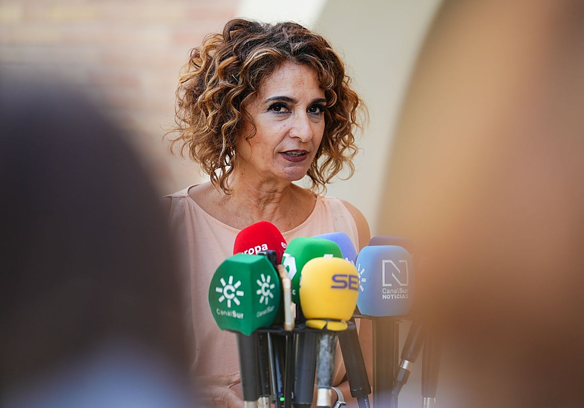 La vicepresidenta primera del Gobierno y ministra de Hacienda, María Jesús Montero, en una imagen reciente