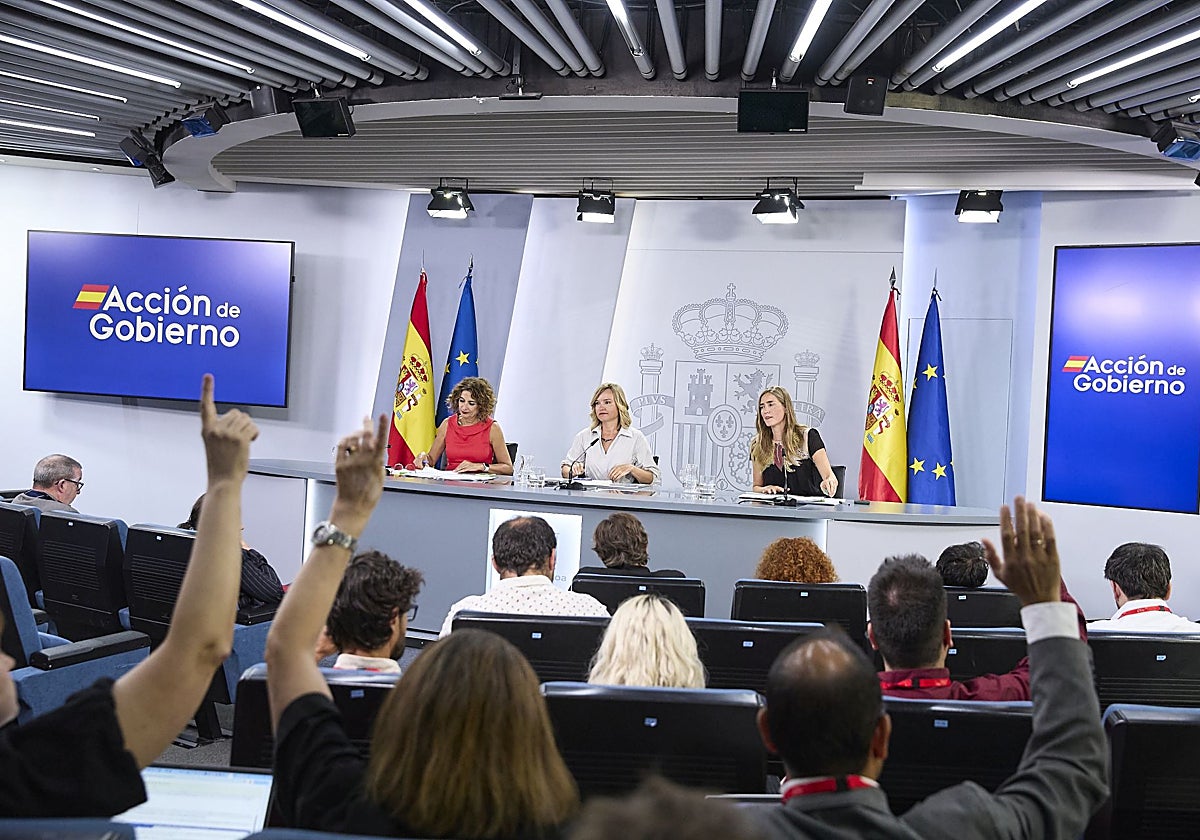 Rueda de prensa posterior al Consejo de Ministros