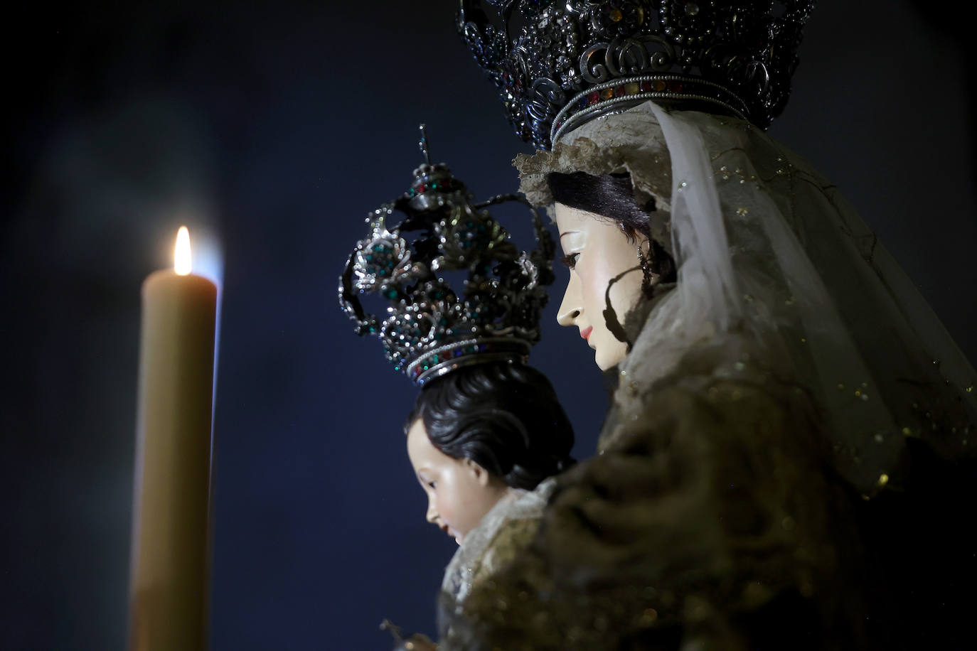 El esperado regreso de la Virgen del Socorro de Córdoba en San Pedro, en imágenes