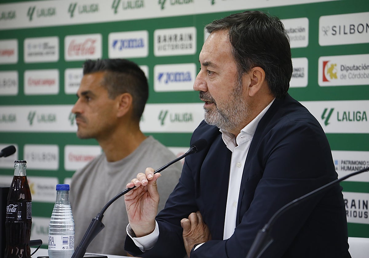 Fernández Monterrubio en rueda de prensa