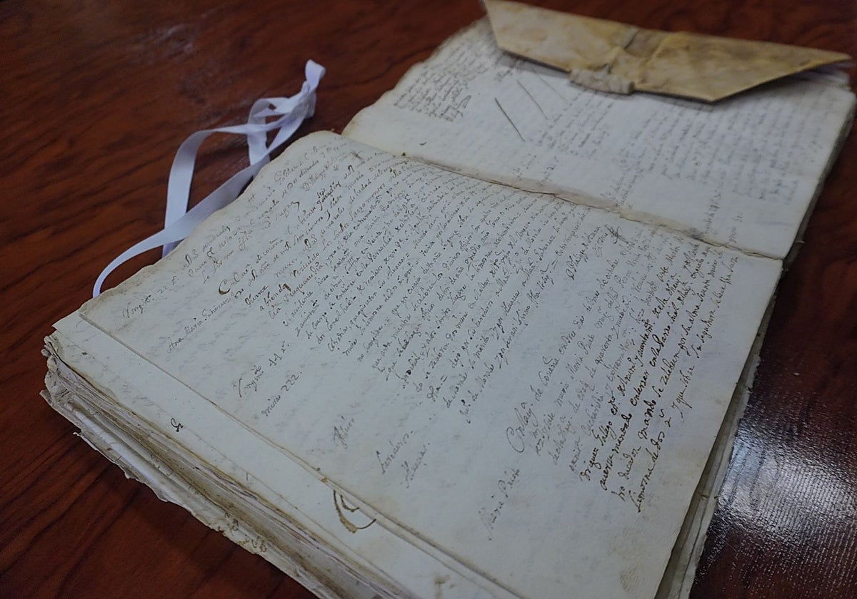 El libro de difuntos de la parroquia de Cobeña