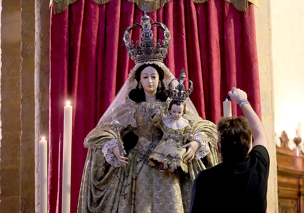 Nuestra Señora del Socorro, recién restaurada, en San Pedro este miércoles