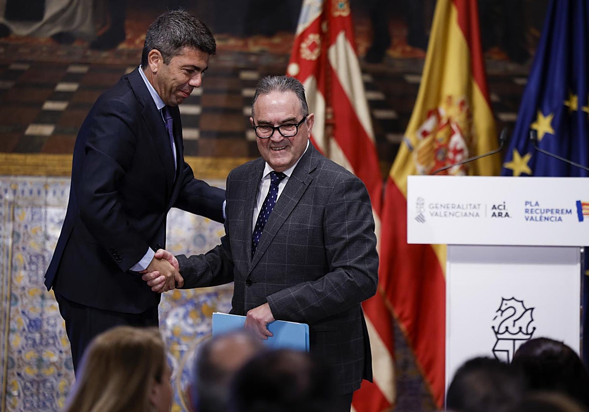 Imagen de archivo de Carlos Mazón y Francisco José Gan Pampols