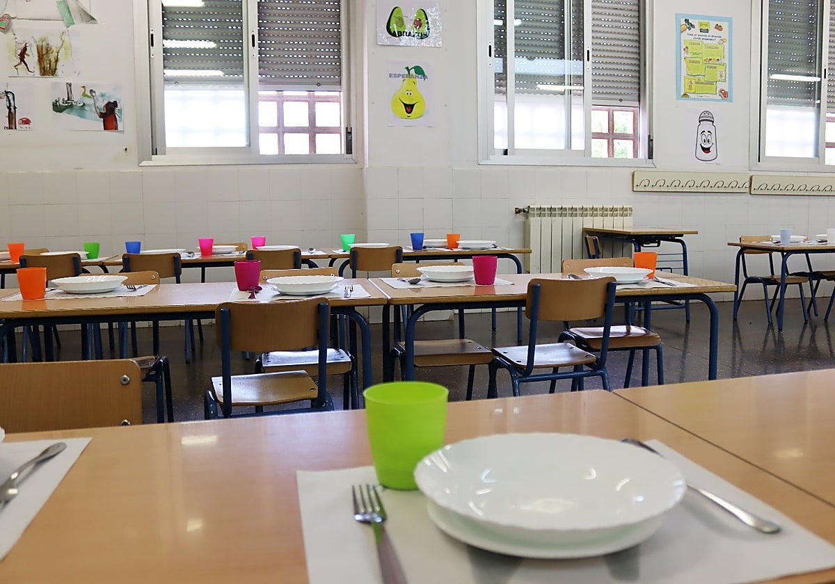 Un comedor escolar
