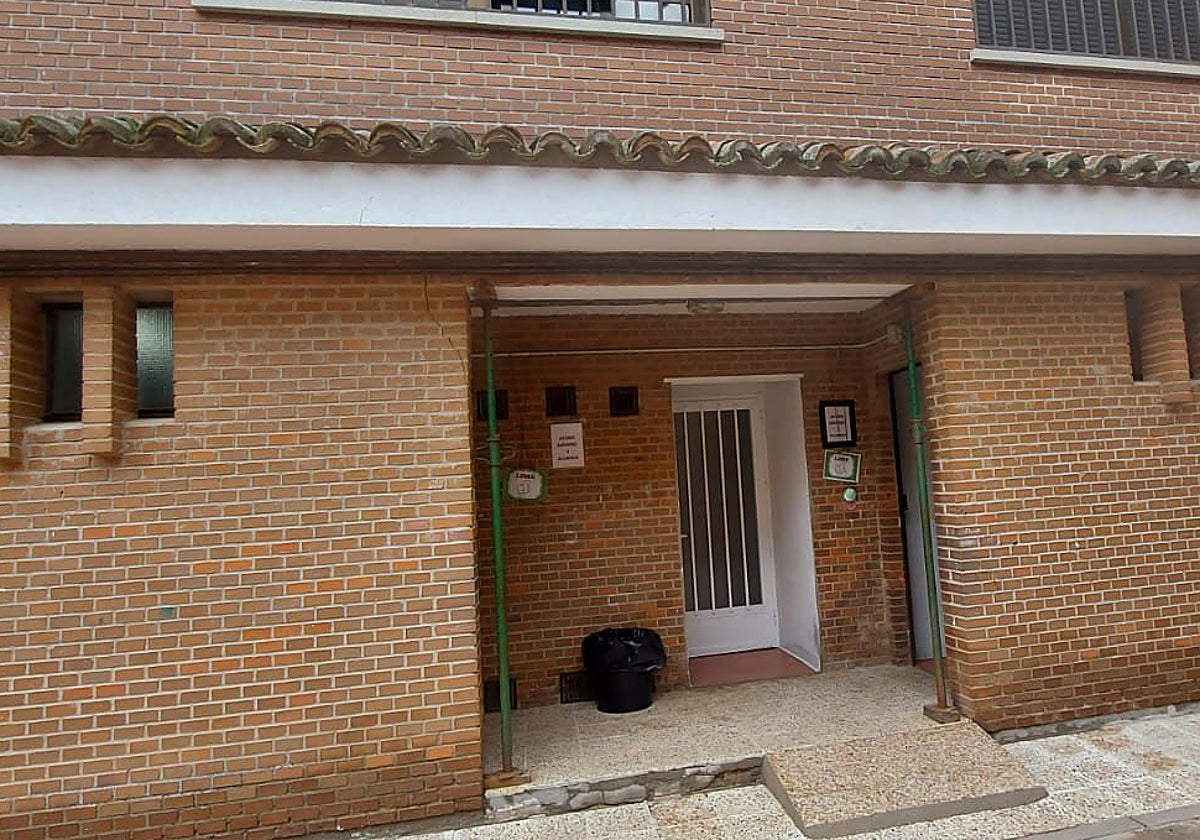 Algunas zonas de las instalaciones del colegio están apuntaladas