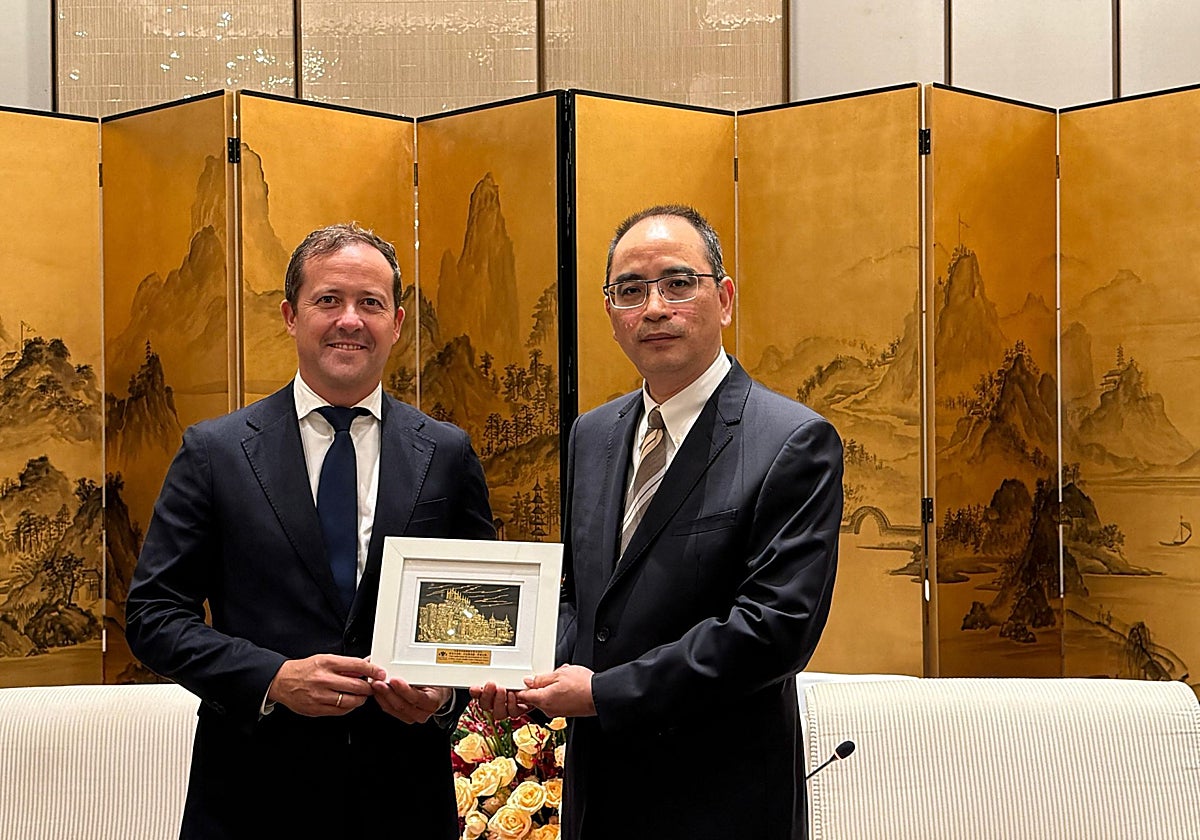 Velázquez reivindica en China el diálogo intercultural para reforzar la proyección internacional de Toledo