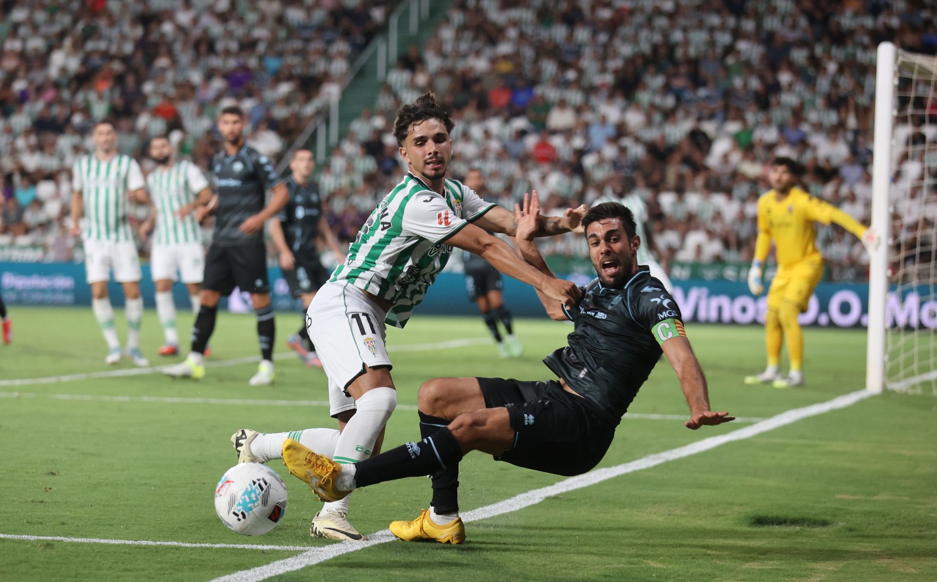 La inmensa alegría del primer triunfo del Córdoba CF esta temporada, en imágenes