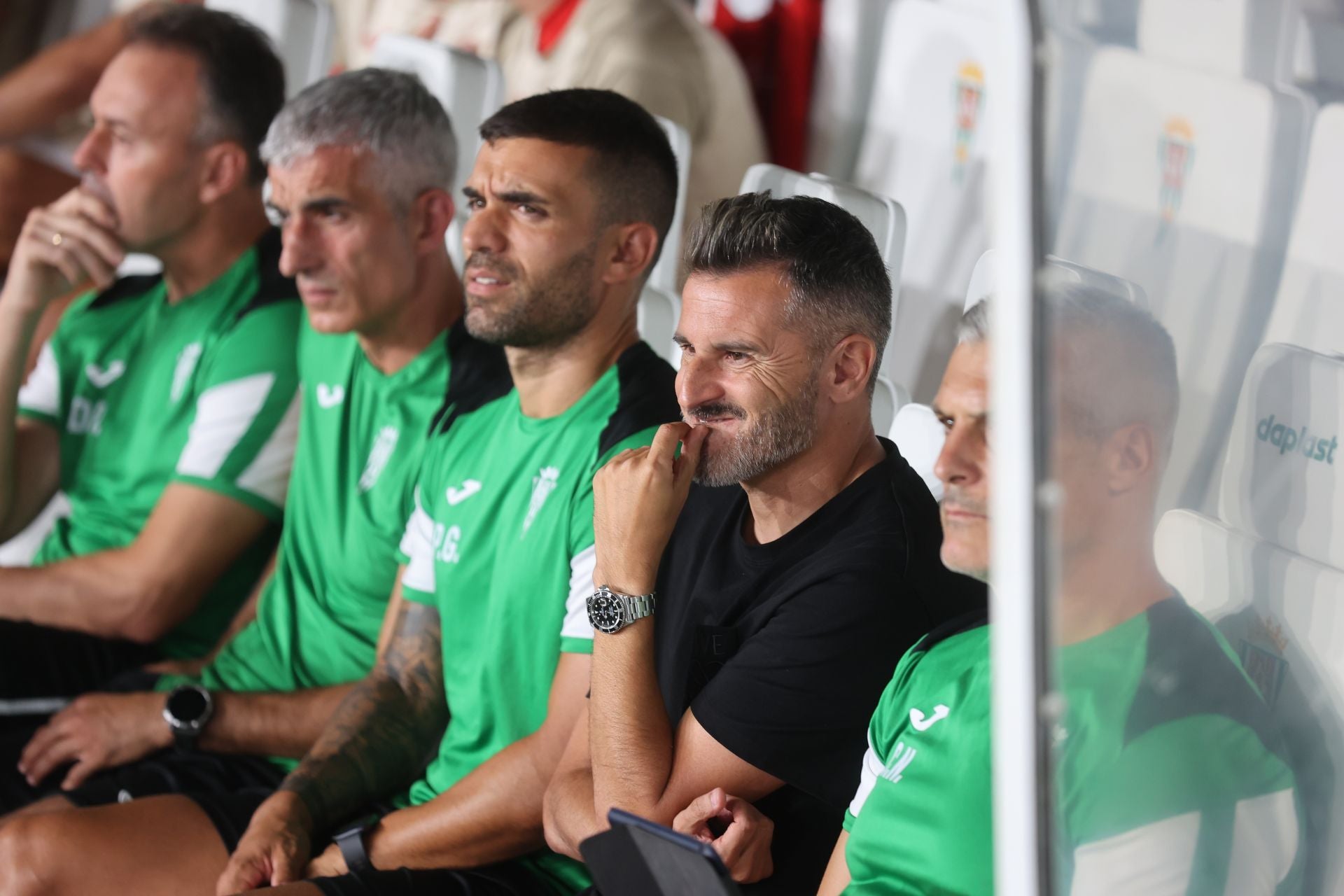 La inmensa alegría del primer triunfo del Córdoba CF esta temporada, en imágenes