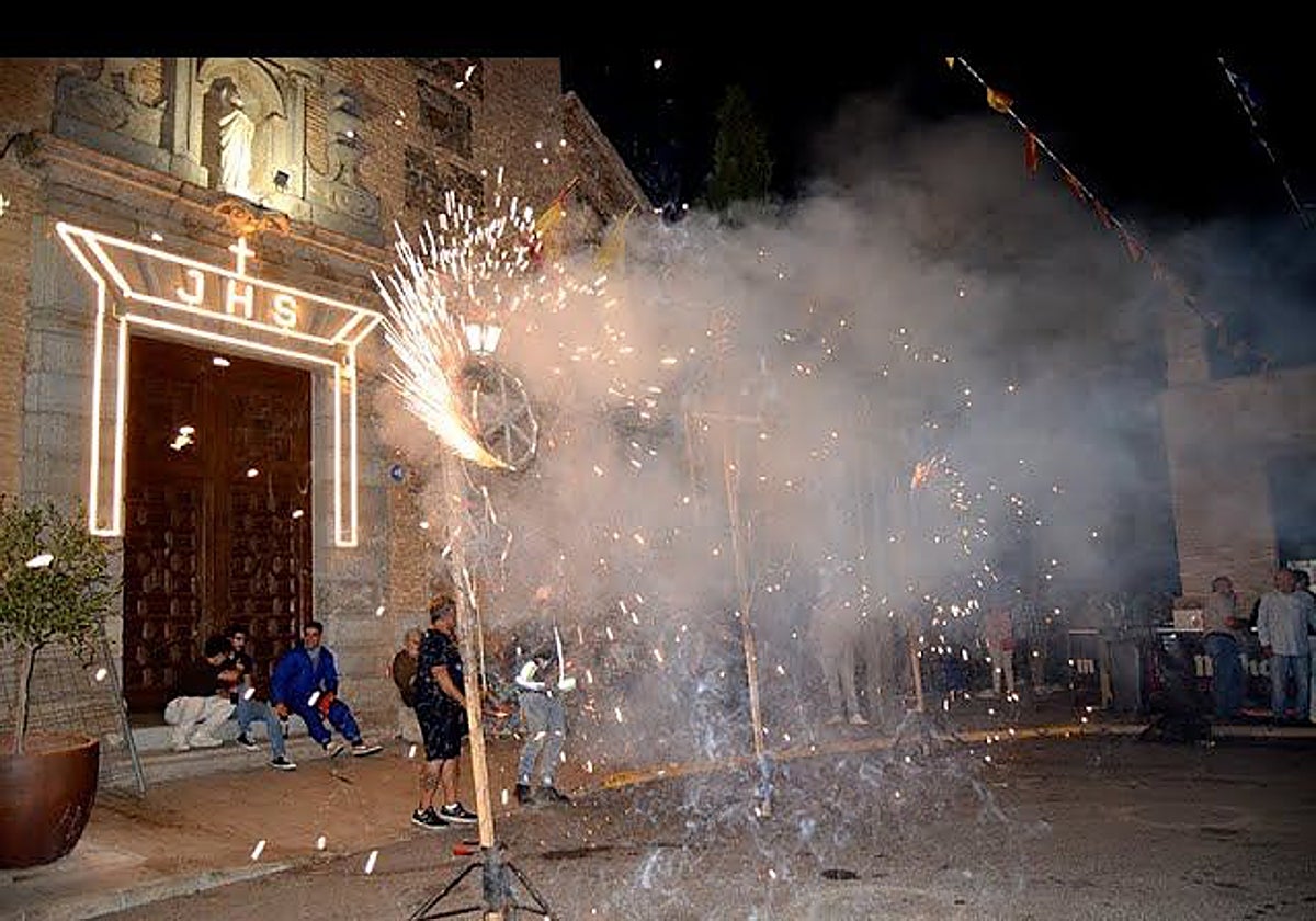 Las tradicionales carretillas escapadas en Burguillos de Toledo