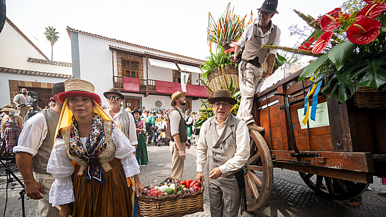 Las Fiestas del Pino: devoción, patrimonio el encuentro de una isla camino a Teror