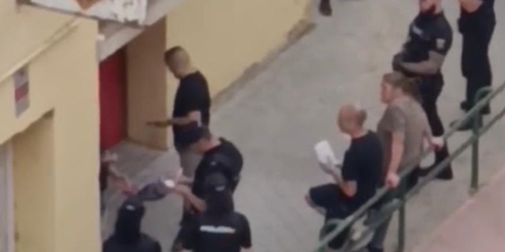 Cuatro detenidos por forzar con una radial el narcolocal en el que apuñalaron ayer a un joven en Leganés