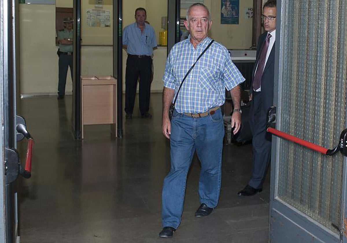 Miguel Errecalde, en los juzgados de Sevilla en una imagen del año 2014