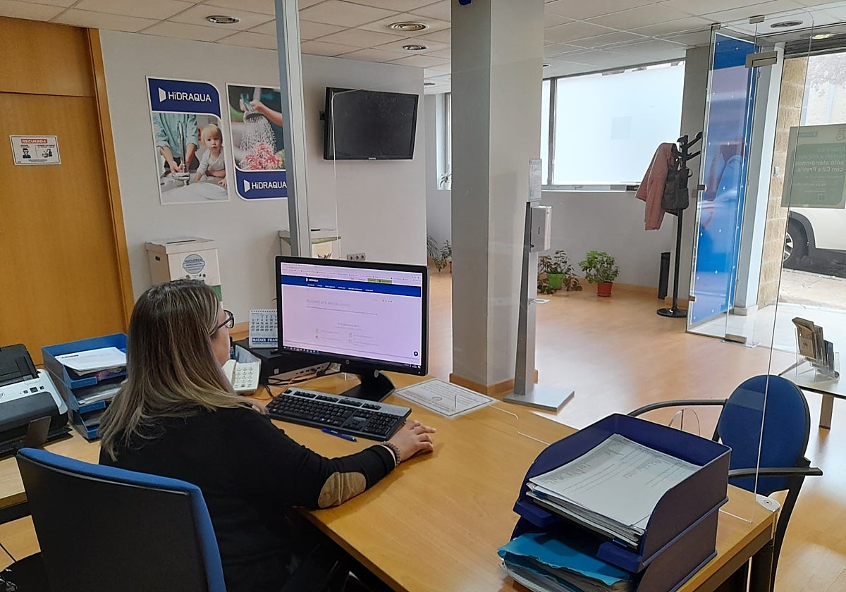 Imagen de archivo de la oficina de Hidraqua