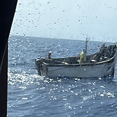 Salvamento rescata a cuatro inmigrantes magrebíes en una patera al suroeste de Gran Canaria